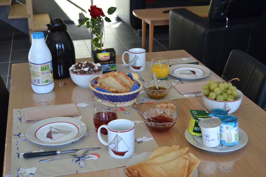 petit déjeuner type