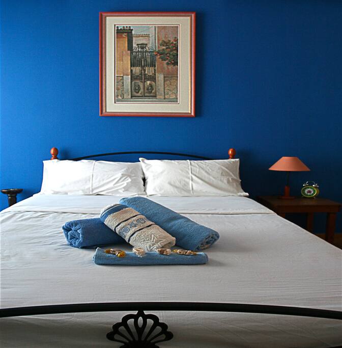 Blue...the color of the Aegean.