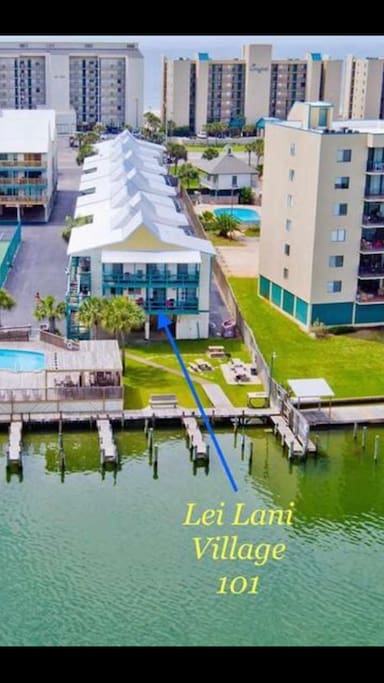 View of property, direst water views.