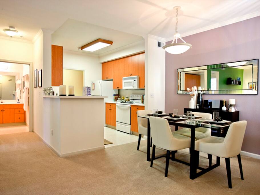 Luxury dining area