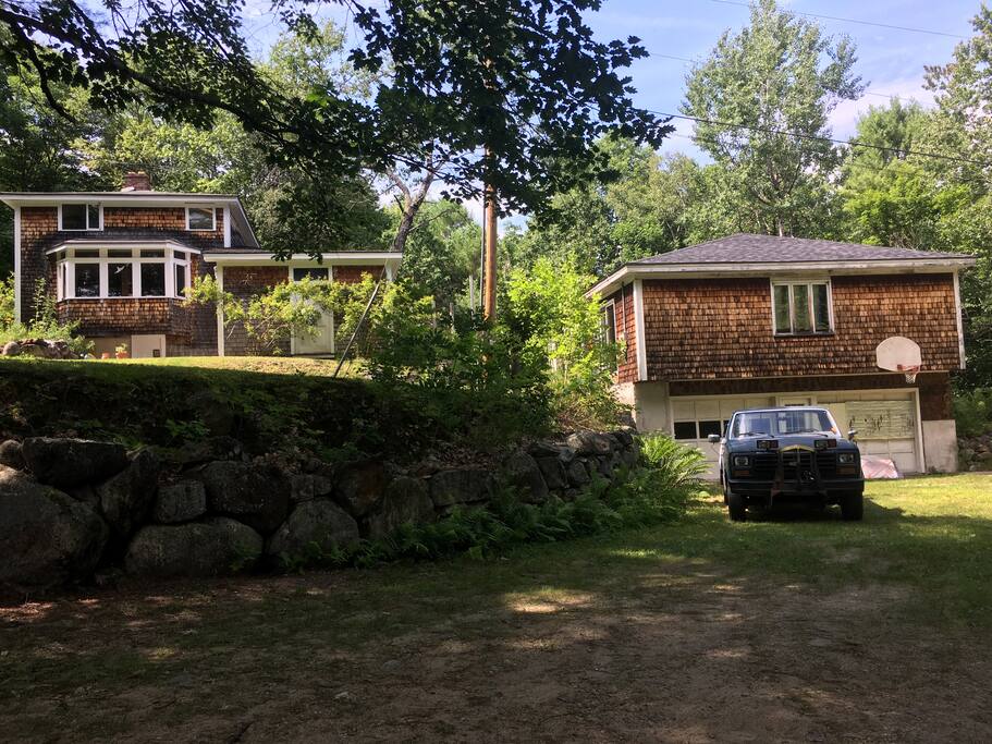 Front yard and driveway