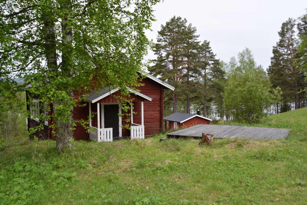 Cottage nr 1 "Storstugan"
The old rebuilt barn is modern in it’s expression and have a lot of space for eating and socializing