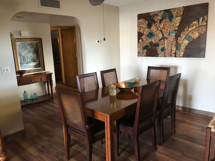 Dining room area
