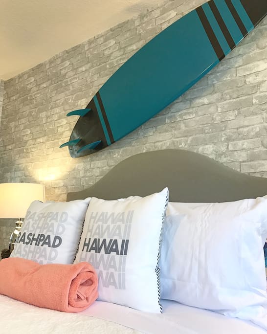 Designer furnished condo in the center of Waikiki.