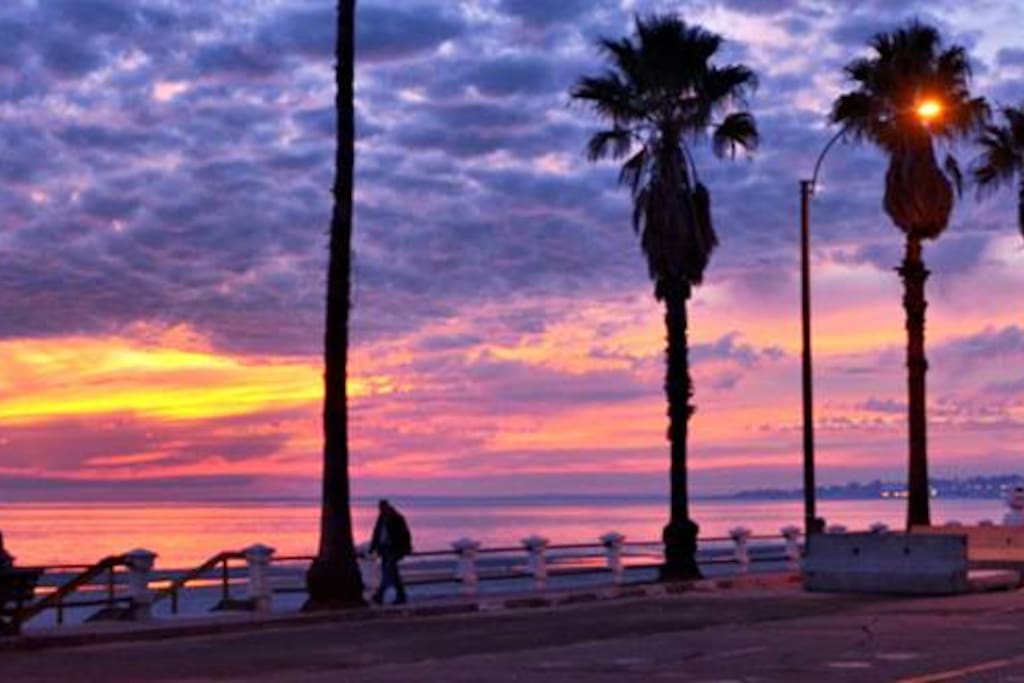 Atardecer en nuestra playa