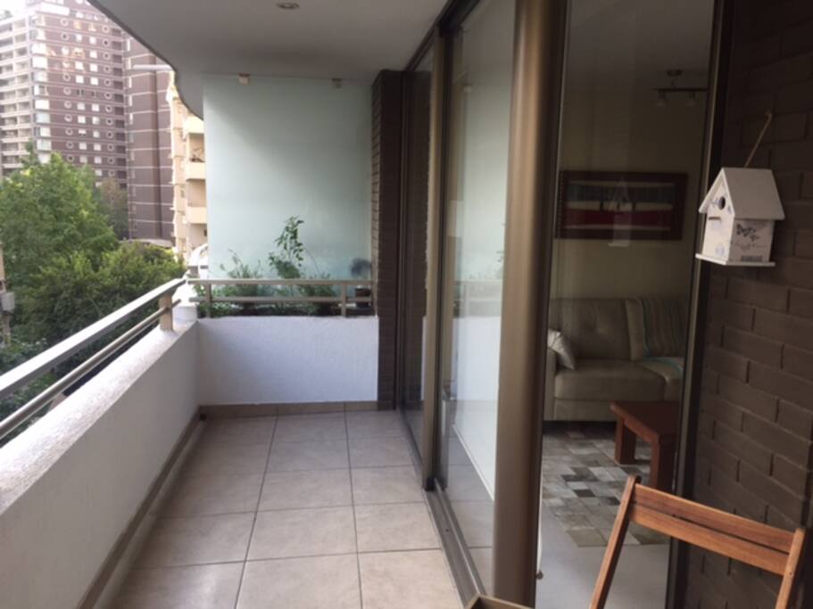 Amplia terraza