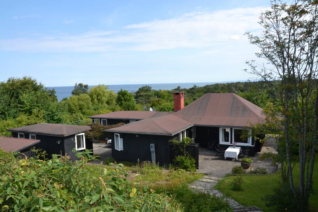 Udsigt over huset