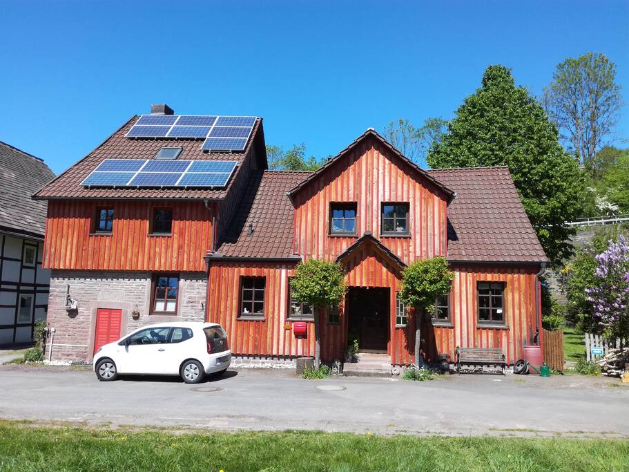 Frontansicht Haus