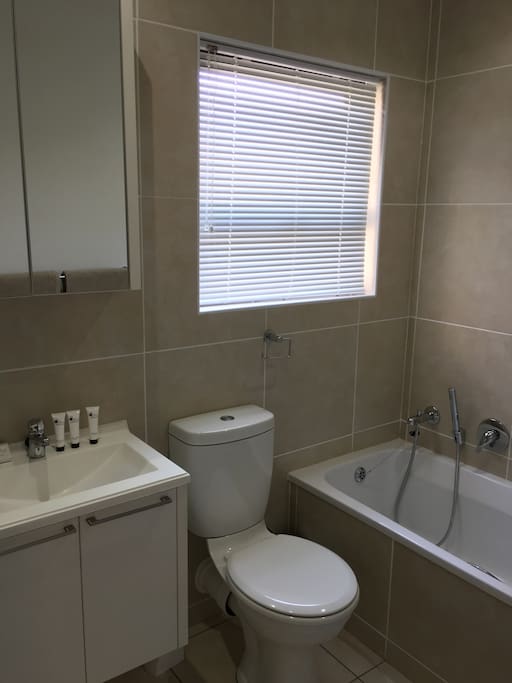 Full bath and shower
