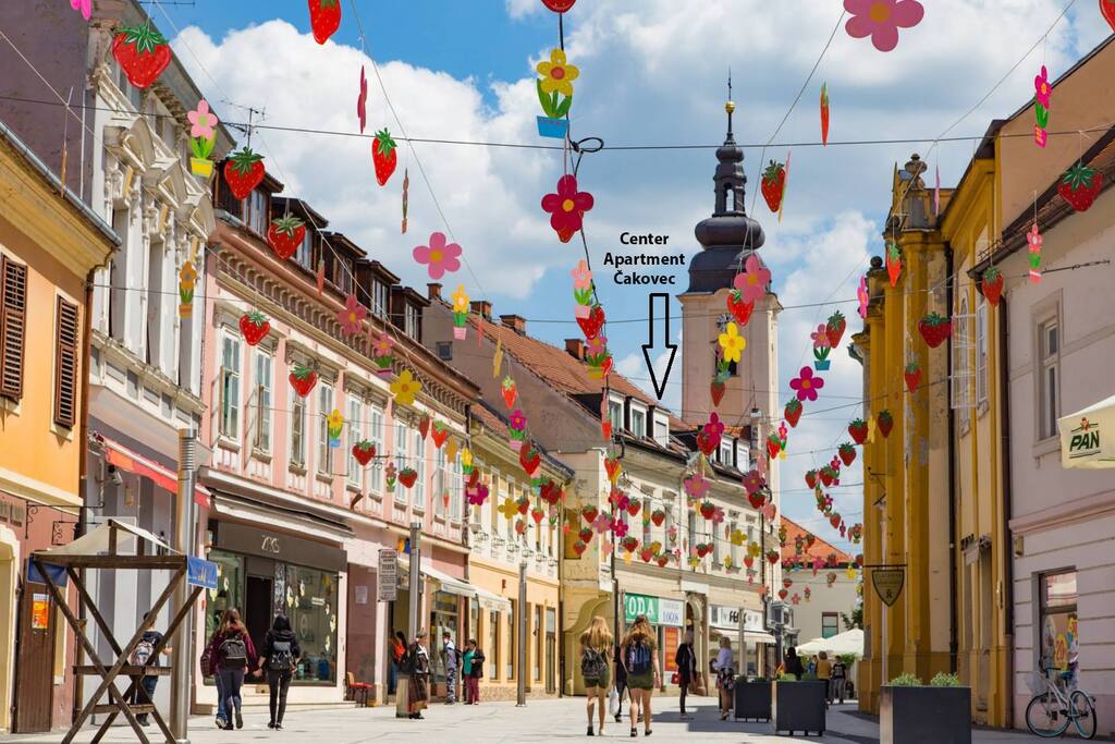 Čakovec city center