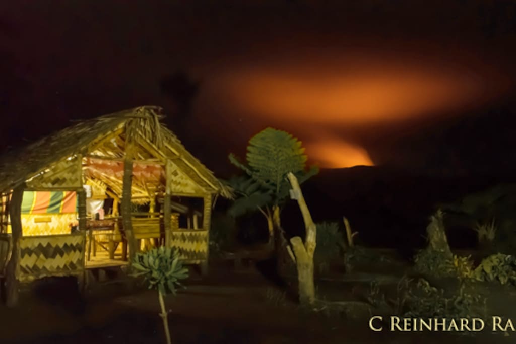 A professional photo of our bungalows taken by one of our guests from overseas