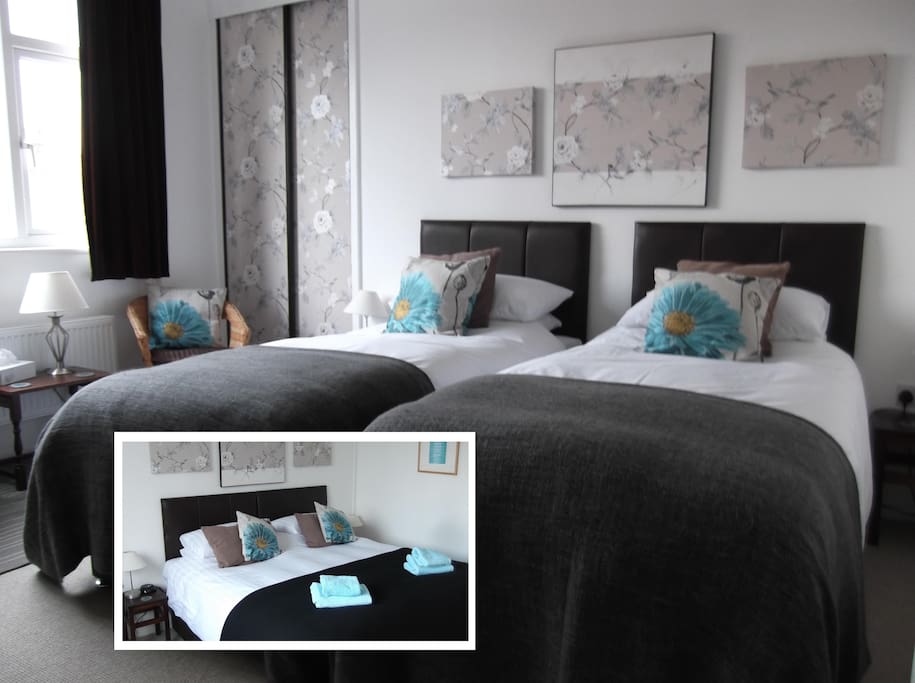 Twin Beds can be joined to make a Superking!
