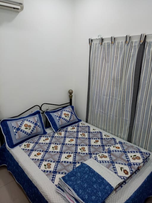 Bedroom 3 - Air-conditioning, Towel, 1 Queen Bed & 1 floor mattress...