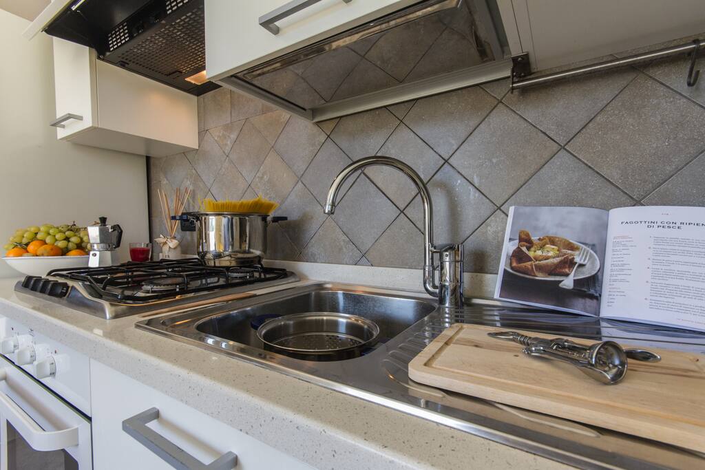 Comfortable and bright kitchen
