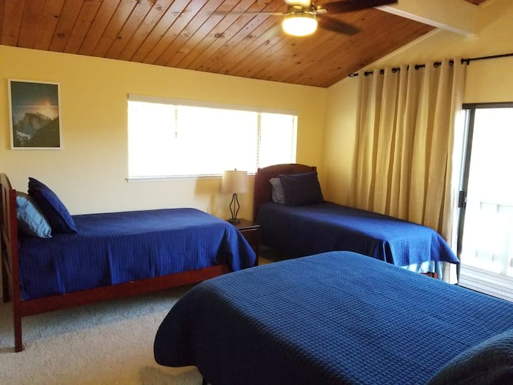 Დიდი საძინებელი 3 ლოფტიდან, სძინავს 4