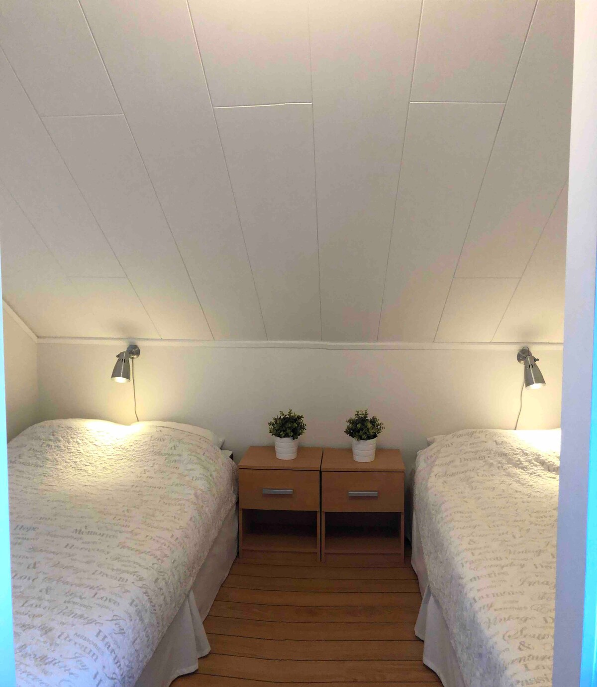 带2张120张床的卧室