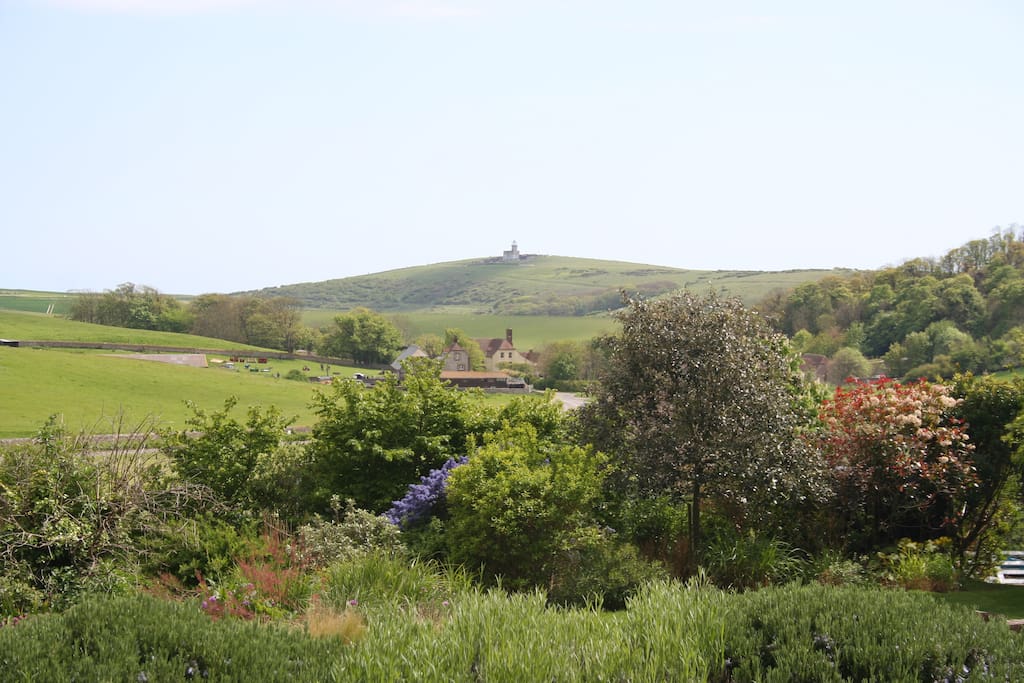 ... set in beautiful downland scenery.