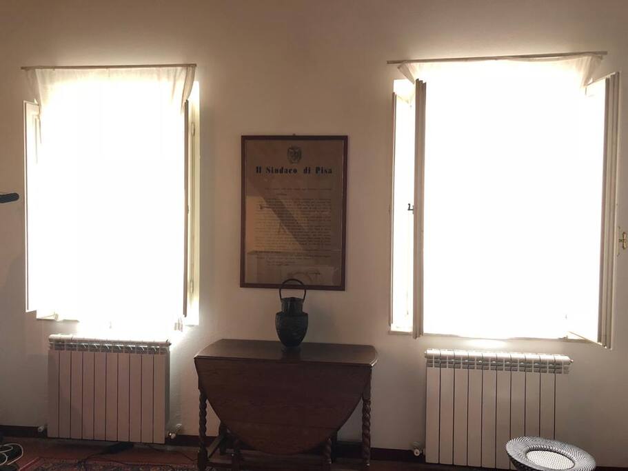 The table