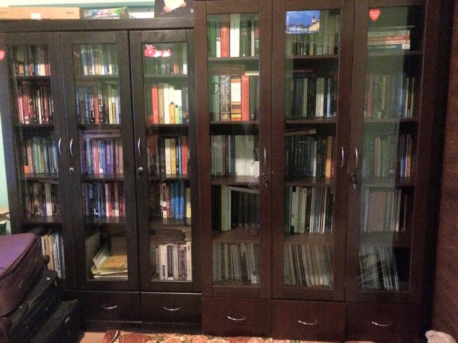 Study Room with books