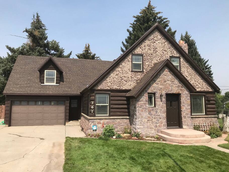 In 2018 we re-stained and re-roofed the lodge