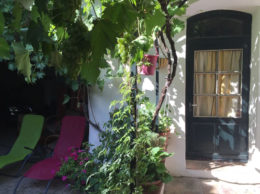 Entrée du studio