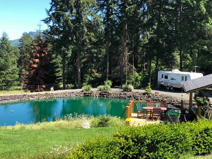RV site Full hookups monthly stays. Campers/RVs for Rent in Cottage
