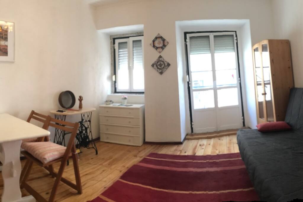 Sitting and TV areas