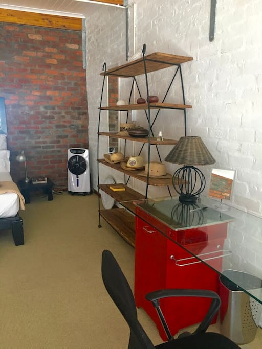 Upstairs bedroom area