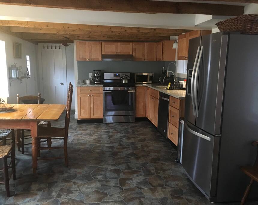 Brand New Kitchen with Stainless Steel Appliances