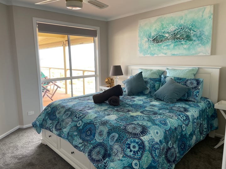 Wake up to sea views each morning from the master bedroom 