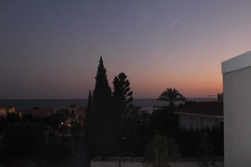 Beautiful Sunset Views from the balcony