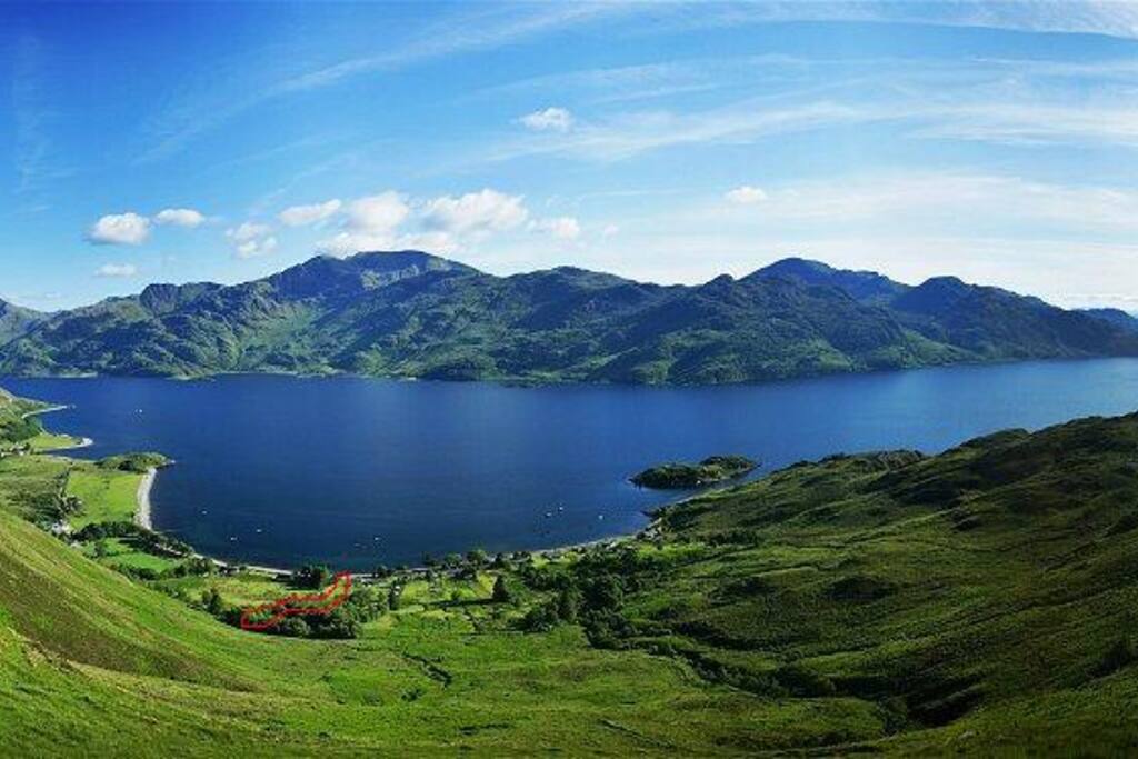 Arnisdale House, Scotland. Houses for Rent in Arnisdale, United Kingdom