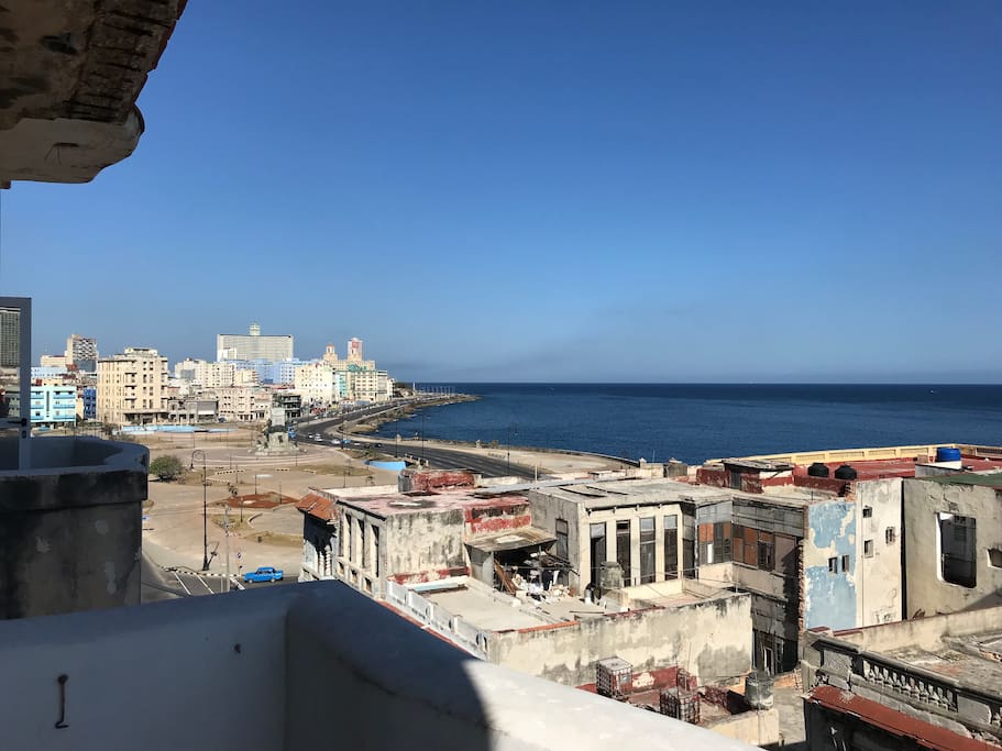 Vista desde el balcon