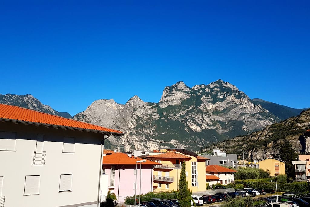 View to west from the balkony