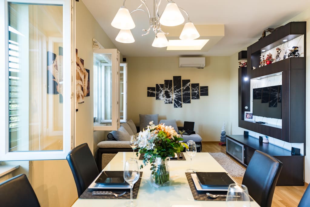 Dining Are and Living area