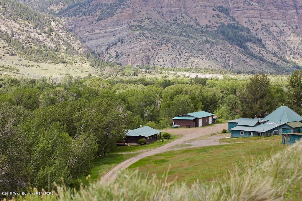 The Bunkhouse is on the left