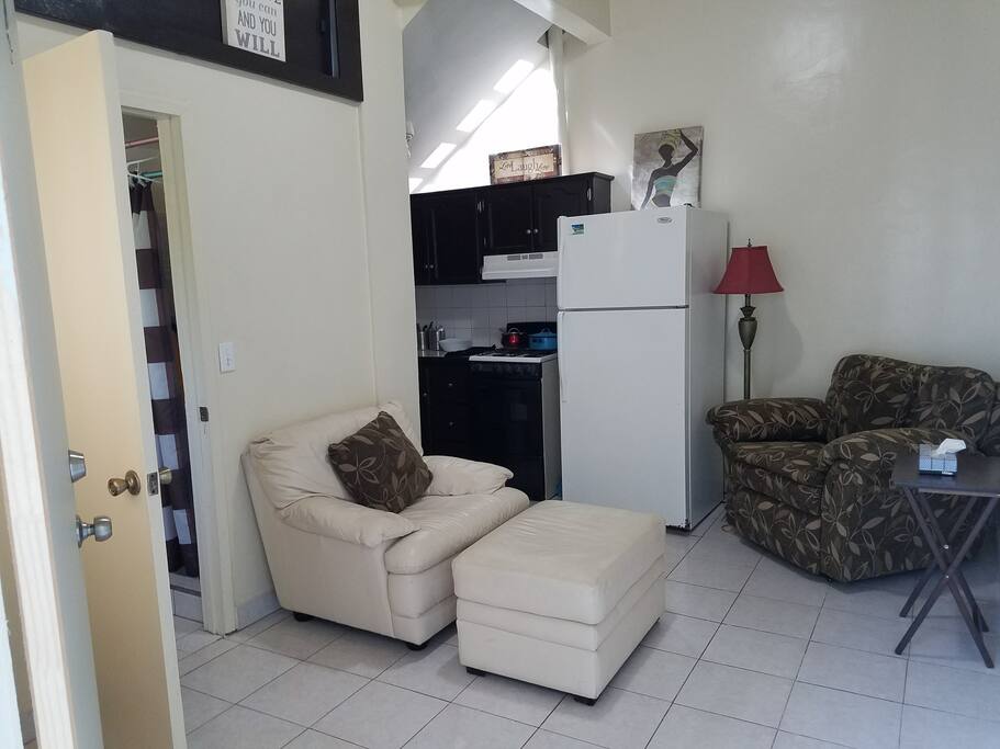 Comfortable seating with reclining Lazyboy Chair