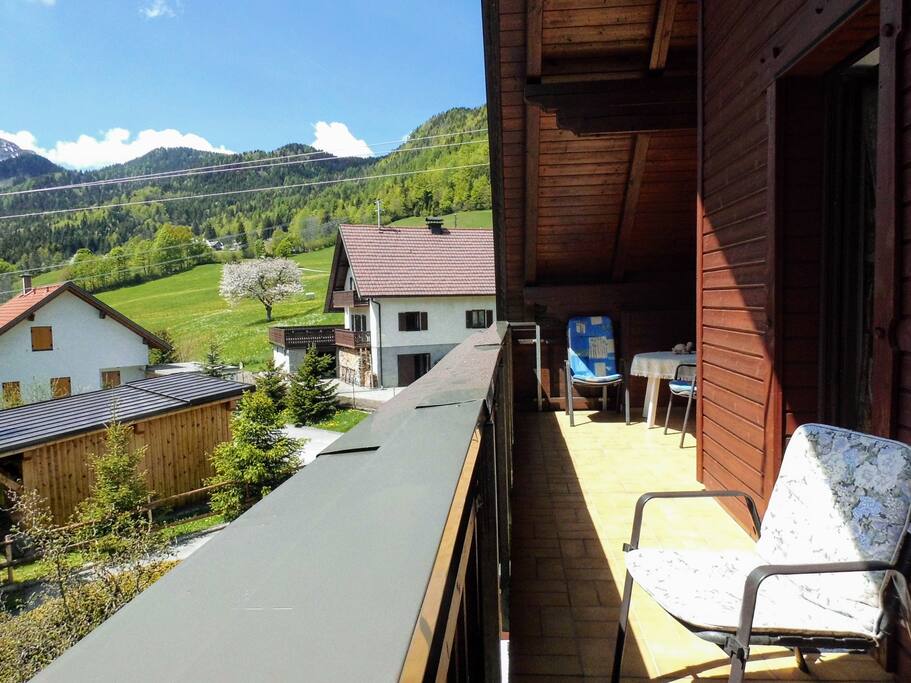 Relax on the sunny balcony