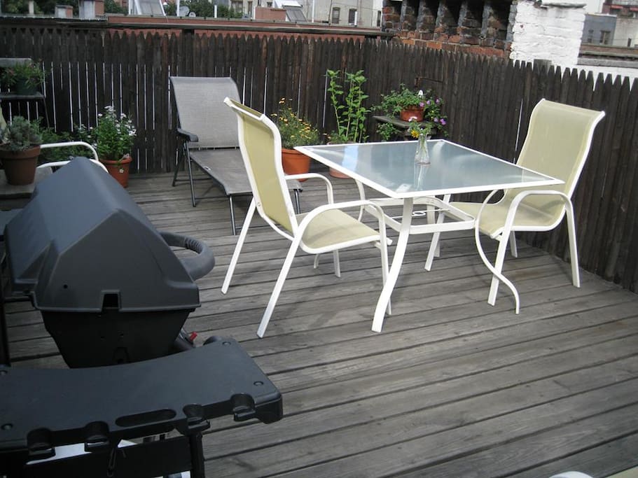 private roof deck