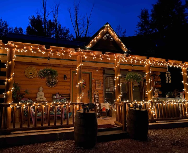 Private Riverfront CabinRated UT’s 1 Airbnb Cabins for Rent in