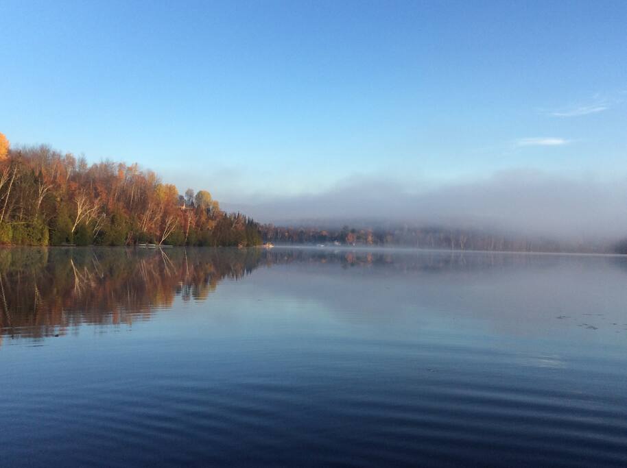 'Sitting on the dock of the bay watching the (mist) roll away' -Paraphrasing Otis-