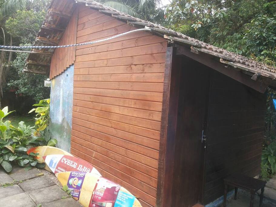 Vista externa do Cafofinho.