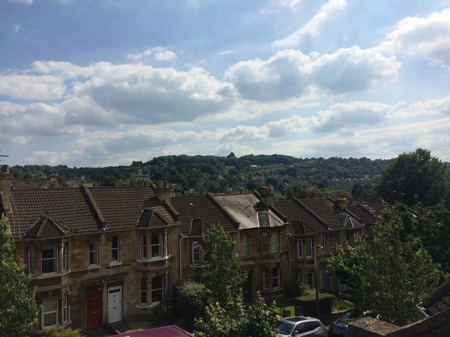 View from front loft window
