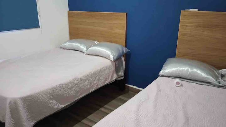 Спална соба 2, со два двојни кревета 