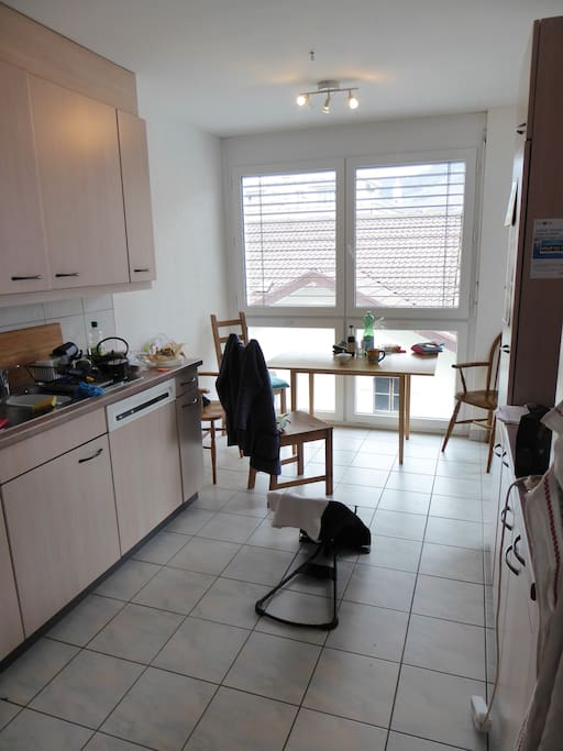 Spacious kitchen