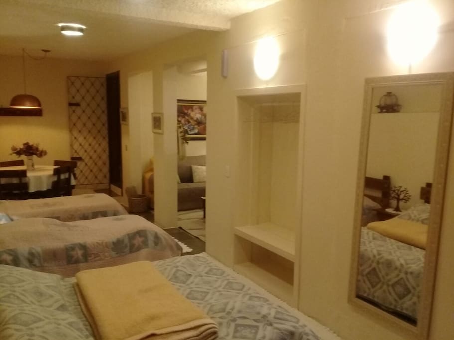 Espaço muito bem integrado com sala estar