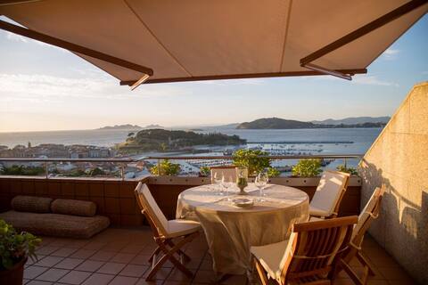 Stunning views of the Cies Islands