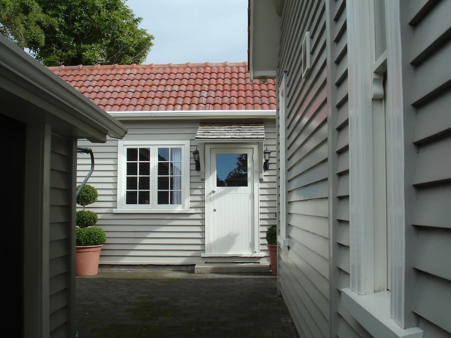 This is our Guest House at the rear.