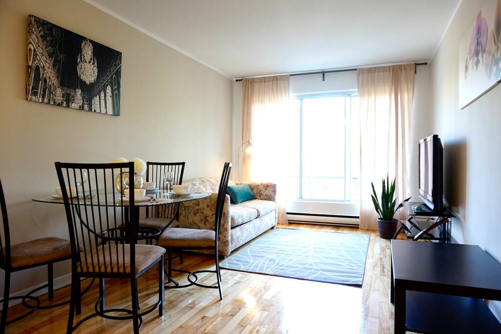 The chic living room