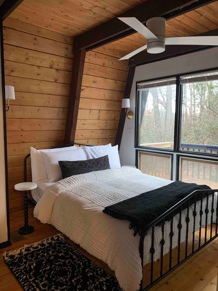 Bedroom 1- closet and TV included.